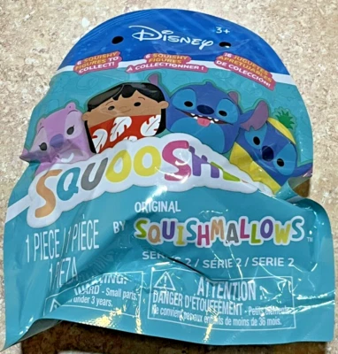 DISNEY'S LILO & STITCH SQUISHMALLOW SQUOOSHEMS FIGURE BLIND BAG - SERIES 2 - Image 1 of 2