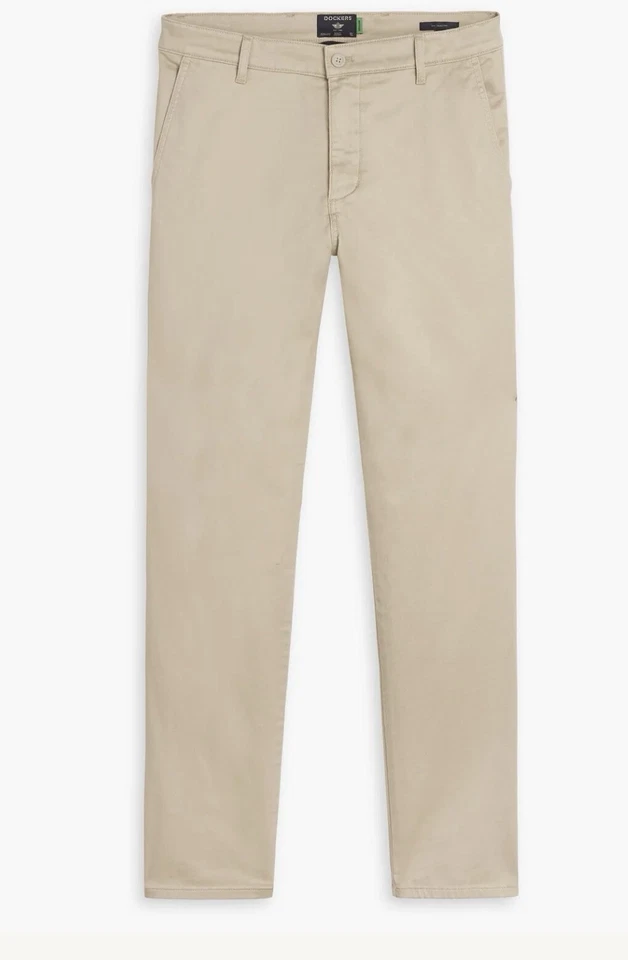 Dockers Alpha Khaki Slim Fit Sand Size W34 L36 - Imagen 1 de 1