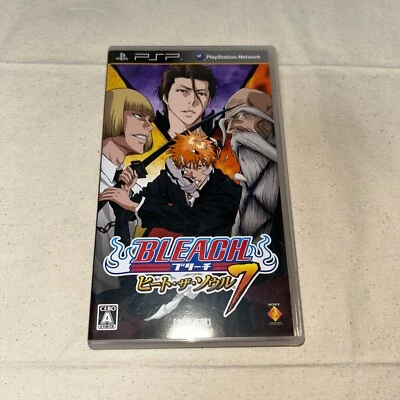 BLEACH heat the soul 7 PSP Sony Sony PlayStation Portable JAPAN - Image 1 of 3