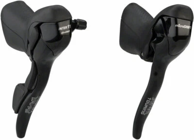 microSHIFT Internal Gear Drop Bar Shifter Set, Shimano Alfine 11 Compatible - Image 1 of 3