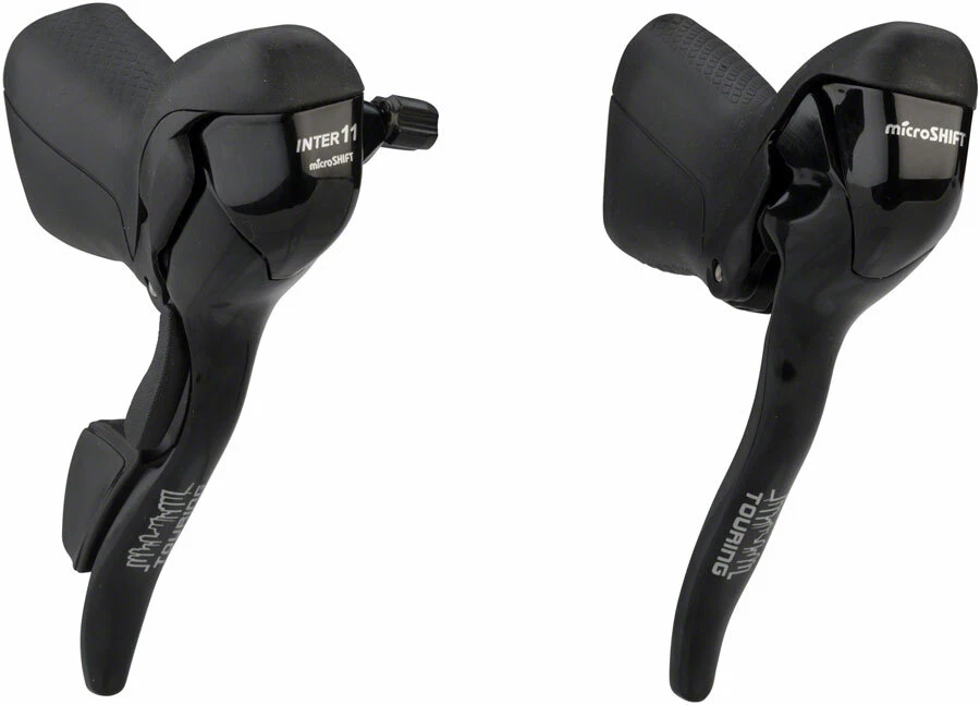 microSHIFT Internal Gear Drop Bar Shifter Set, Shimano Alfine 11 Compatible - Image 1 of 3