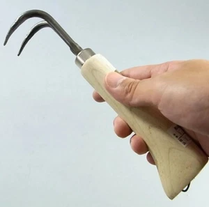 Bonsai Root Hook 2 Prong Kaneshin Bonsai Tools #57 japan 210mm 8.26") - Picture 1 of 4