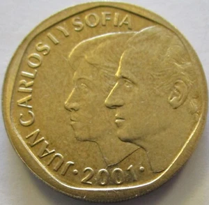 *GUTSE* J. CARLOS I-3, 500 PESETAS 2001, BRILLO ORIGINAL, SIN CIRCULAR. - Imagen 1 de 2