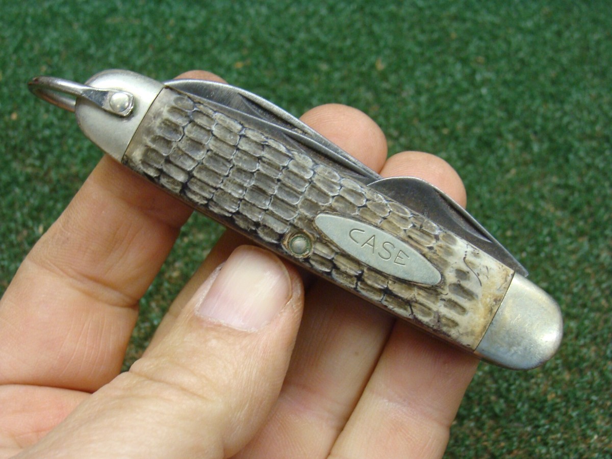Case Scout Knife In Collectible Vintage Factory Manufactured Case Scout Knife In Collectible Vintage Factory Manufactured