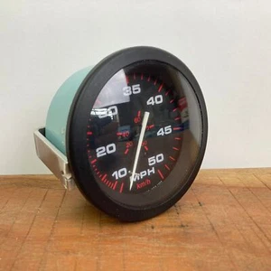 Teleflex Geschwindigkeitsanzeiger Speedometer 50 MPH 80 Km/h für Staudruckgeber - Bild 1 von 5