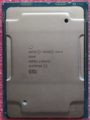 Intel Xeon Gold 6240 (SRF8X) 2.60GHz 18-Core LGA3647 150W 24.75MB Cache CPU - Image 1 of 2