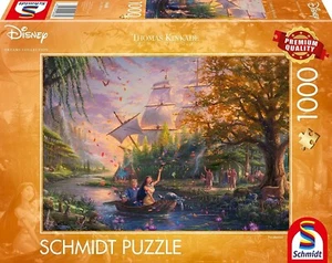 NEW SEALED Schmidt 59688 Thomas Kinkade Disney Pocahontas 1000 Pc Jigsaw Puzzle - Picture 1 of 6
