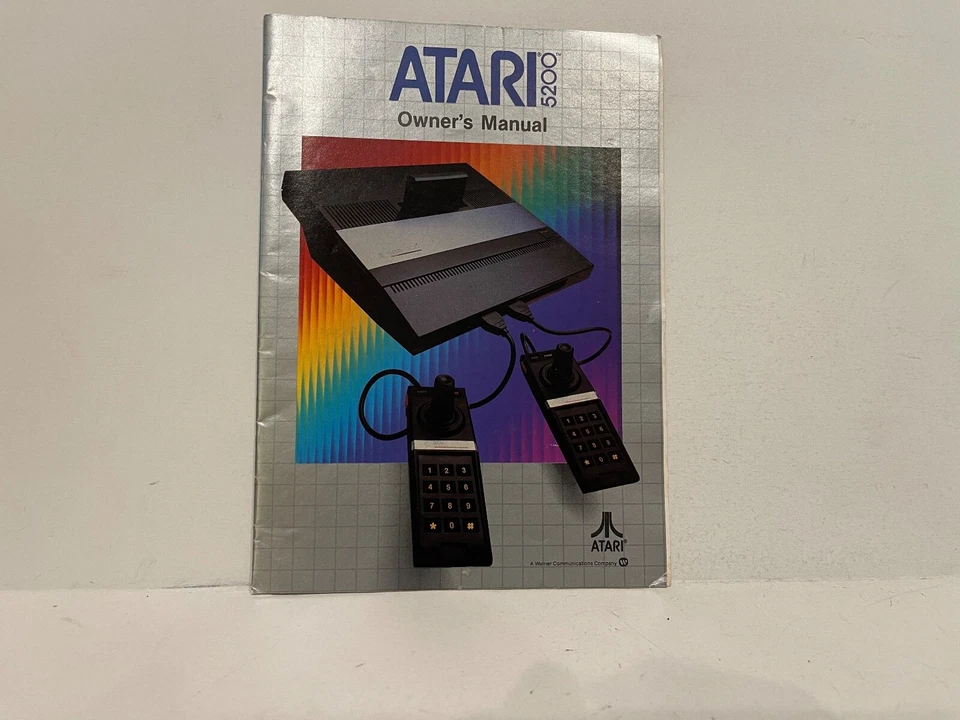 Atari 5200 Console Owners MANUAL ONLY NO TRACKING Authentic - Image 1 of 1