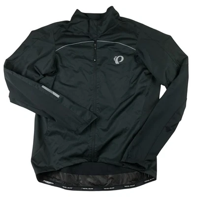 Chaqueta de lluvia cortavientos Pearl Izumi Pro Pursuit para hombre XL negra ciclismo cremallera completa Foto 1 de 4