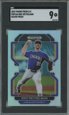 ERIC REYZELMAN SGC 9 2022 PRIZM DRAFT PICKS SILVER #PDP160 PARALLEL - Image 1 of 2