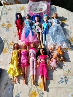 barbie principessa Sissi giochi preziosi 1997 ,Winx,Tanya,Teng Tong - Immagine 1 di 4