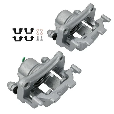 Kit de pinza de freno de disco trasera con soporte para Infiniti Q50 Q70 JX35 M35 M37 M45 M56 Foto 1 de 4