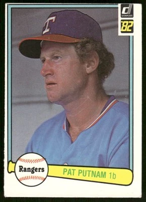 1982 Donruss #520 Pat Putnam Texas Rangers Baseball Card - Image 1 of 2
