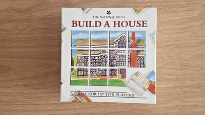BUILD A HOUSE GAME FOR UP TO 8 PLAYERS. NATIONAL TRUST. COMPLETE. - Image 1 of 4