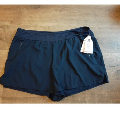 Beach House Swim UPF 50+ Azul Marino Pantalones Cortos de Natación 22W NUEVO Forro Foto 1 de 4