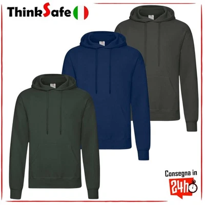 Felpa Invernale con Cappuccio Fruit of The Loom - Immagine 1 di 4