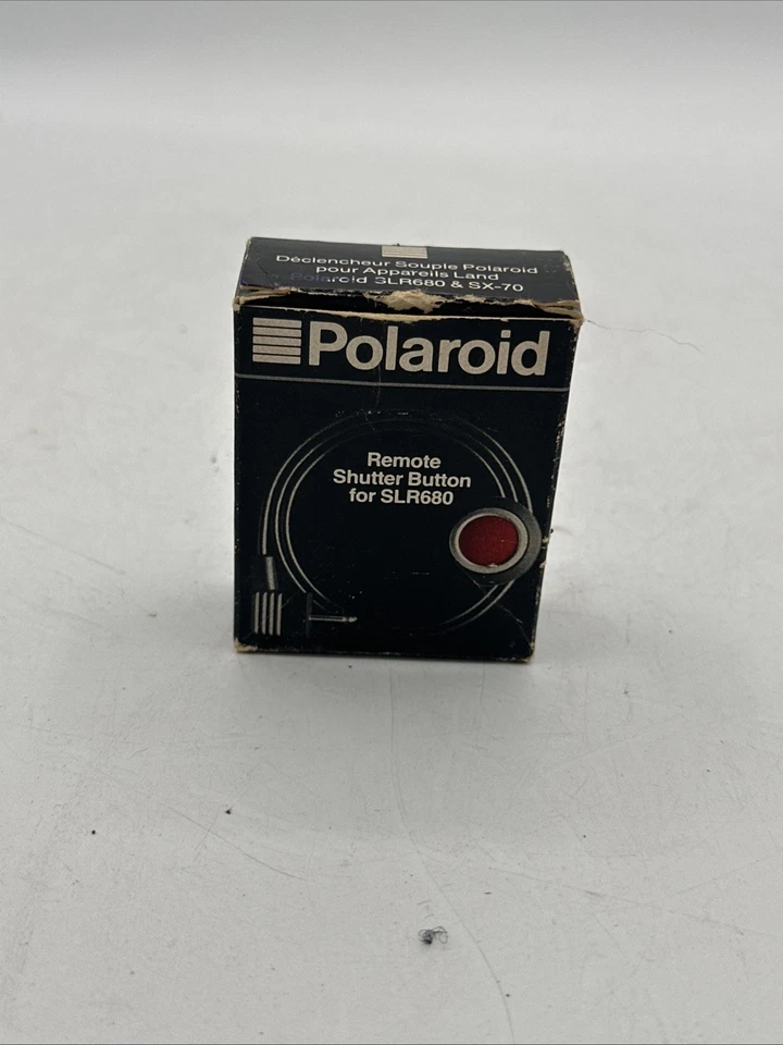 Polaroid Remote Shutter Button For Sx70 SLR680 With Original Box & Instructions - Image 1 of 4