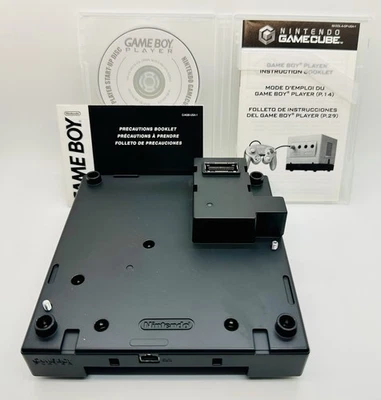 2003 Nintendo GAME BOY PLAYER, StartUp Disc Manuals Case DOL001 CLEAN BEAUTIFUL! - Image 1 of 4