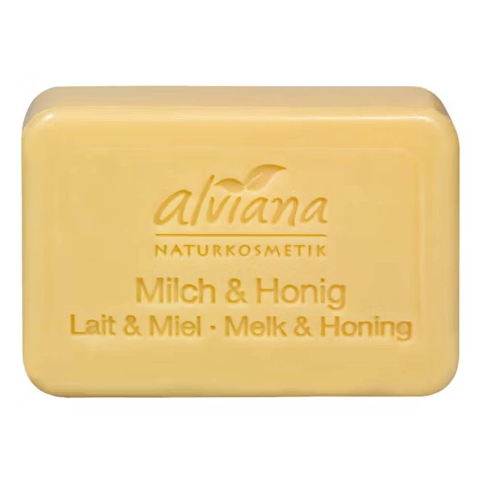 Pflanzenölseife - Milch & Honig 100g | ALVIANA