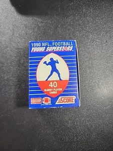 1990 Score Football - Young Superstars - Complete Set #1-40 - Picture 1 of 3