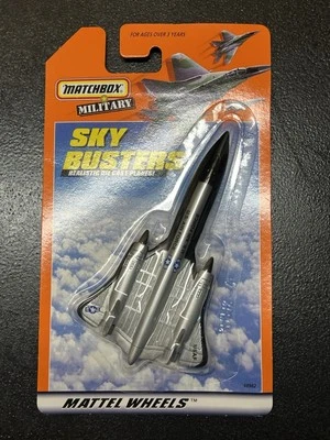 Новый нераспакованный 1999 Matchbox Military Sky Busters литой Lockheed SR-71 Blackbird - Изображение 1 из 2