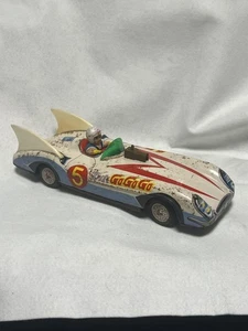 Auto giocattolo in latta vintage Mach GoGo Speed Racer Giappone retrò - Foto 1 di 18