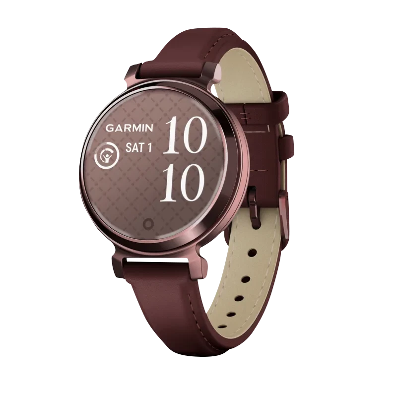 Garmin Lily 2 Classic Dark Bronze with Mulberry Leather Band 010-02839-03