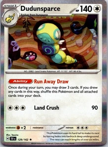 Dudunsparce 129/162 - SV05: Temporal Forces Holofoil - Picture 1 of 2