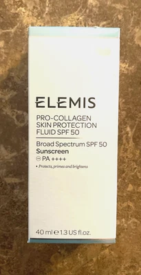 ELEMIS PRO-COLLAGEN 皮肤保护液体 SPF 50 全新带盒 40ml/1.3 盎司 — 第 1/3 张图片
