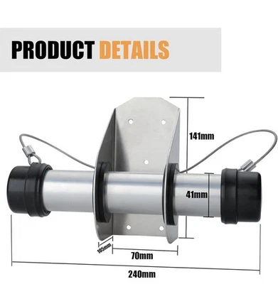 Waterproof trailer Document holder tube for truck & utility trailer - Image 1 of 4