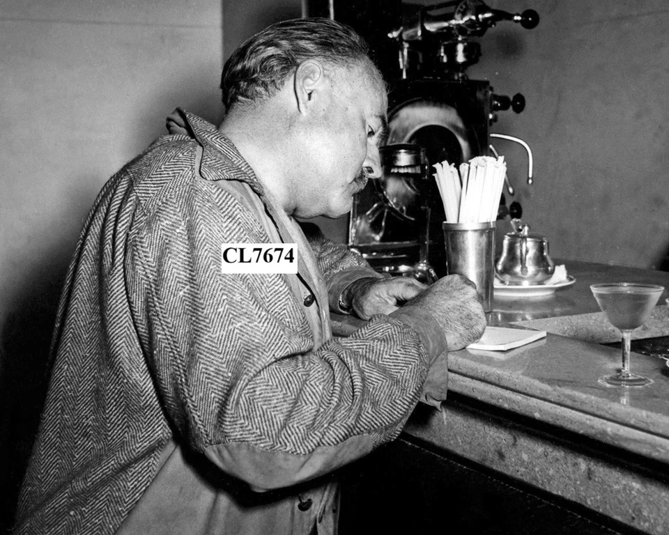 Ernest Hemingway on Holidays at Lake Maggiore, Italy Photo - image 1 of 1