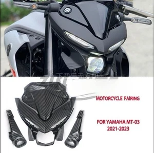 5pc For YAMAHA MT-03 2021-23 Headlight Cover Protective Shell Motorcycle Fairing - Picture 1 of 4