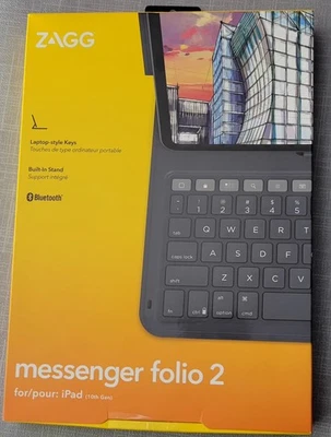 ZAGG Messenger Folio 2 For Apple iPad (10th Gen) - Image 1 of 4
