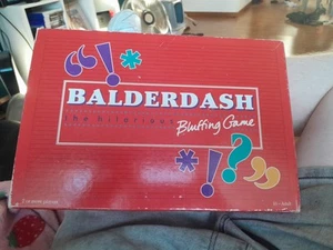 Balderdash Board Game The Hilarious Bluffing Game Vintage Complete & GC - Picture 1 of 1