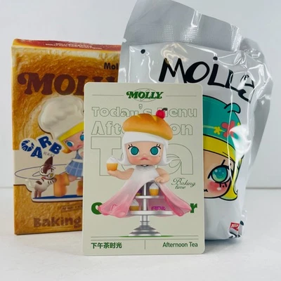 POP MART x Molly Carb-Lover Baking Time Series Figura Muñecas - Té de la Tarde Foto 1 de 4