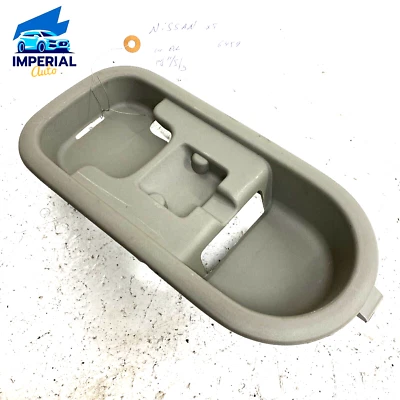 Nissan Xterra 2005-15 cinturón de seguridad trasero bisel acabado placa panel 87834 EA004 OEM 🚗 Foto 1 de 4