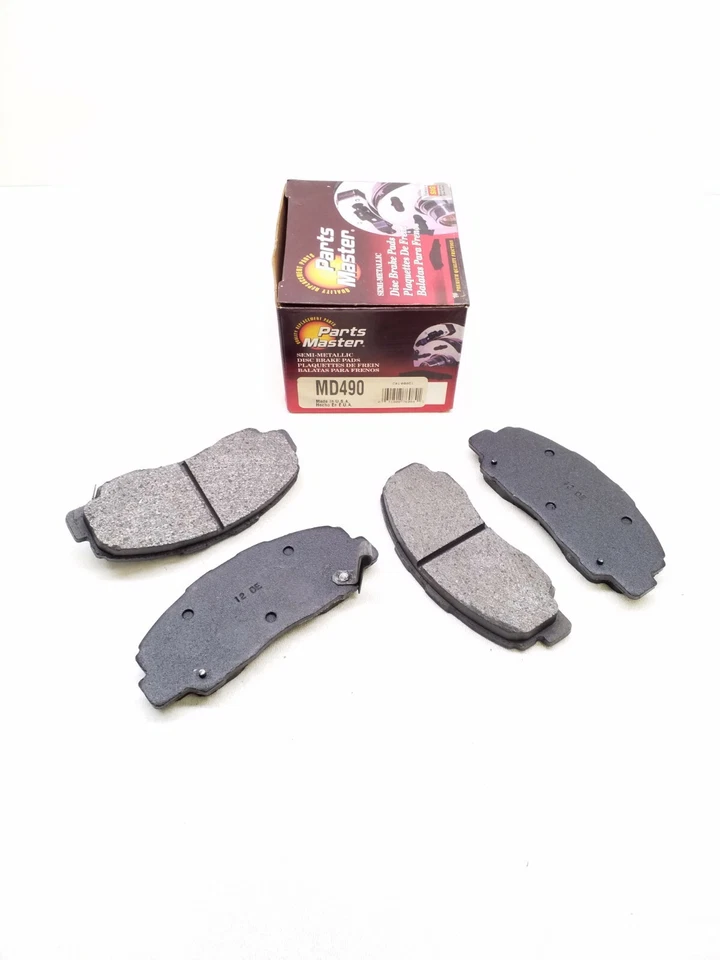 Pastillas de freno semimetálicas MD490 Parts Master para 1990 1991 1992 Daihatsu Rocky  Foto 1 de 1