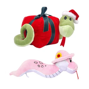 Stuffed Snake Plush Snake Design Stuffed Animals Toy Cuddly Plush dependable - Picture 1 of 5