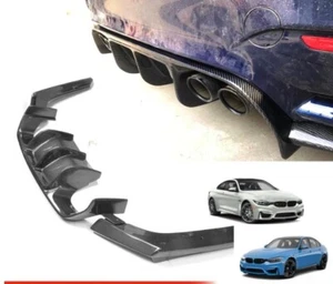 BMW DIFUSOR SERIE 3 F80 F82 M3 M4 KIT CARROCERÍA TRASERA ALERÓN CARBONO ASPECTO 13-18 - Imagen 1 de 7