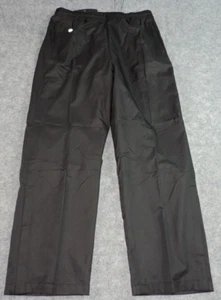 Stormtech Performance Mens XL Water Repellent Black Mesh Lined Track Pants NEW - Picture 1 of 22