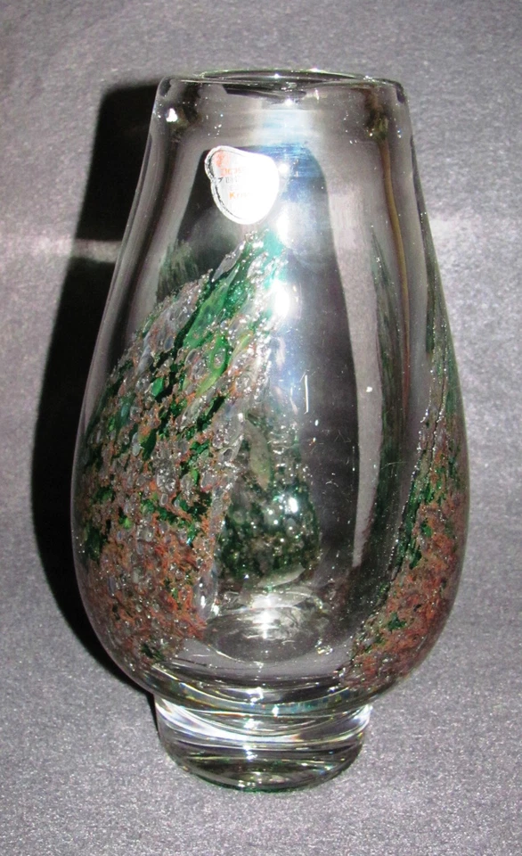 Studio Glas Vase Joska Kristall Mundgeblasen - Bild 1 von 1