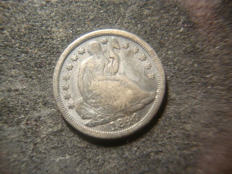 1840-O VF Details Seated Liberty Half Dime RXR NZX Cover