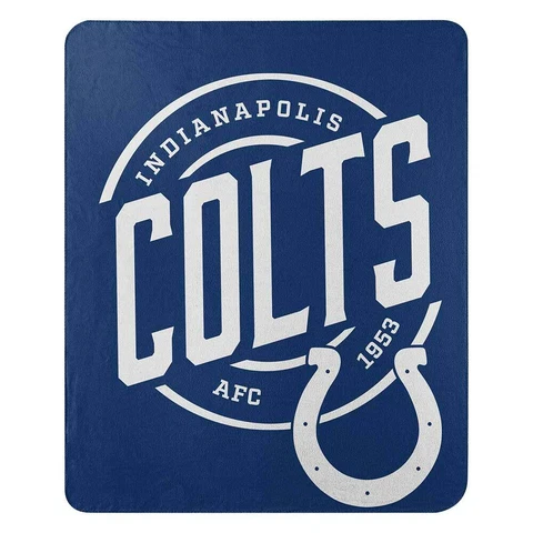 Indianapolis Colts NFL Northwest 50"x60" Campaign Soft Fleece Throw Blanket Cover
