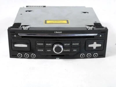 96661984XT Autoradio Mit Navigationssystem Satellit PEUGEOT 5008 1.6 D 8 - Bild 1 von 4