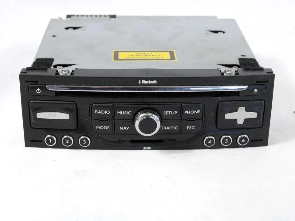 96661984XT Autoradio Mit Navigationssystem Satellit PEUGEOT 5008 1.6 D 8 - Bild 1 von 4