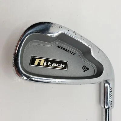 Dunlop Attack Oversize 4 Iron Right Handed Steel Shaft 38.5 Length Mid Firm Golf - Image 1 of 4