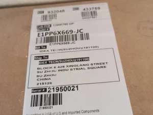 1PC for NEW E1PP6X669-JC (by Fedex or DHL ) - Picture 1 of 2