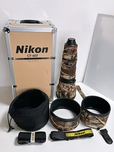🟢COMO NUEVO🟢 Lente Nikon AF-S NIKKOR 600 mm f/4 G VR IF ED con estuche Japón 2284 - Imagen 1 de 13
