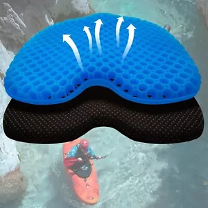 Kayak Seat Cushion Thicken Anti Slip Waterproof Gel Kayak Seat Portable Canoe... - Picture 1 of 7