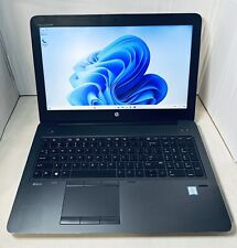 HP ZBOOK 15 G4 - Workstation 15.6" i7-7700HQ@2.80GHz 1TB HD & 256gb Ssd 32GB RAM